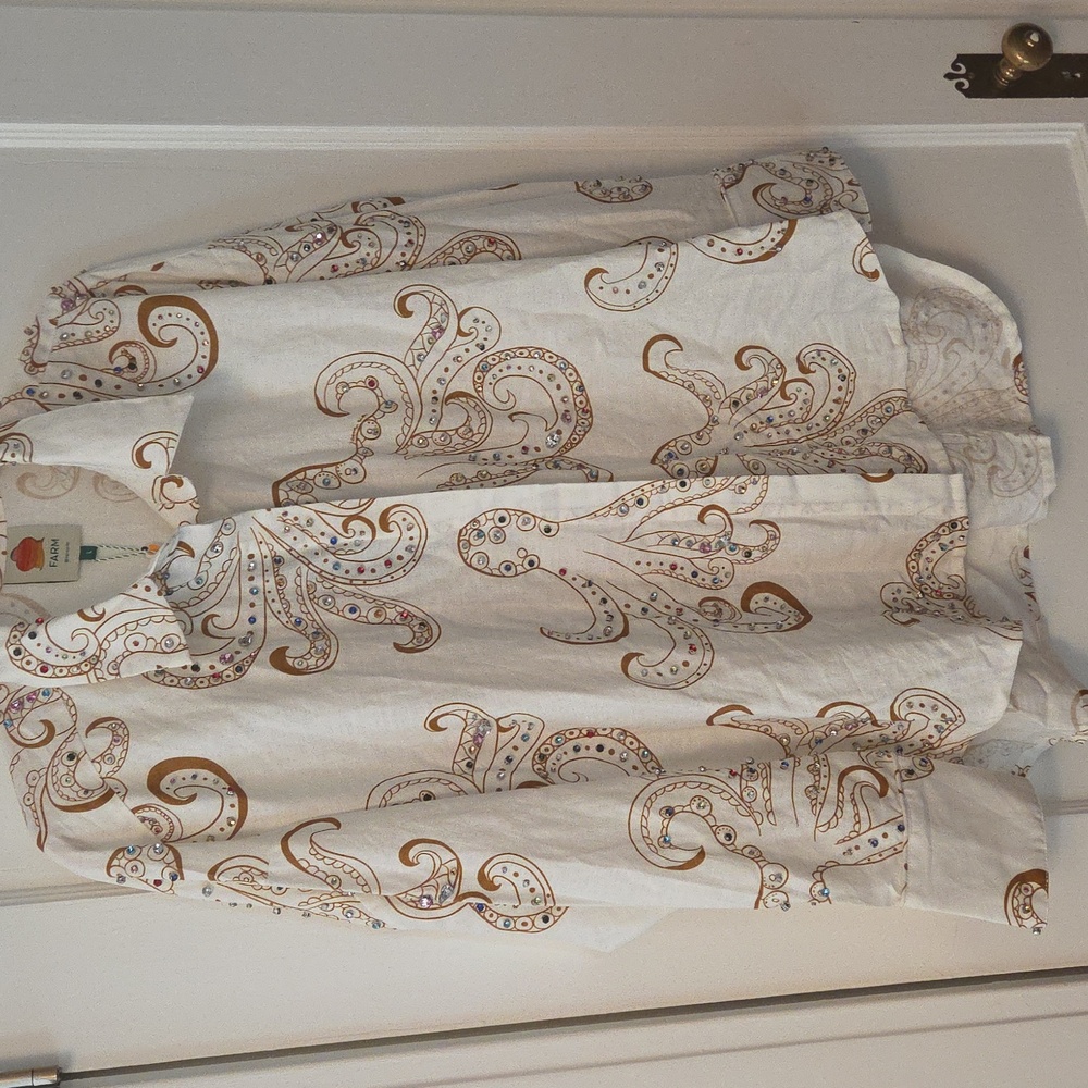 Off-White Octopus Fun Euroflax™ Premium Linen Shirt - Picture 2 of 6